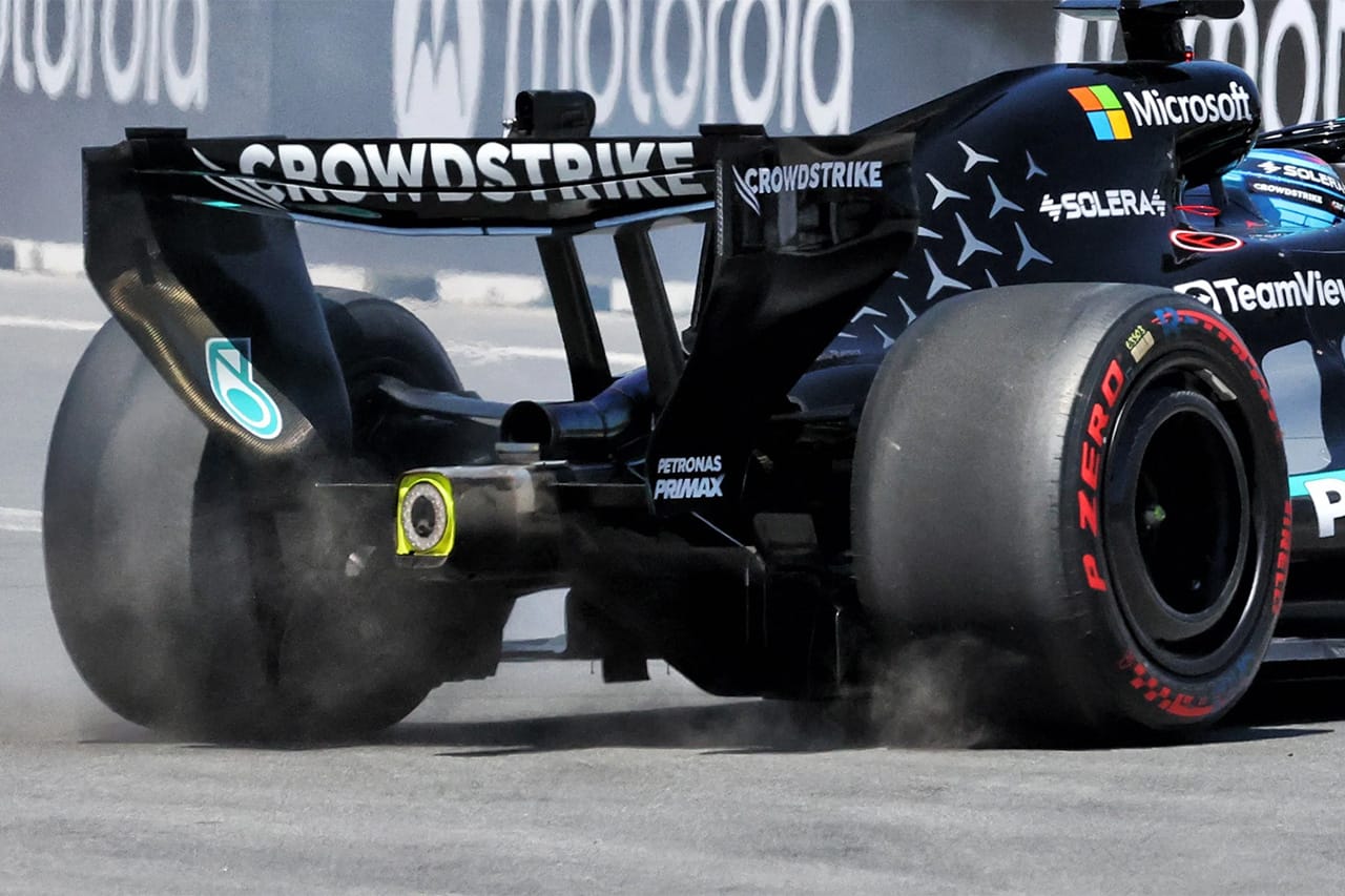 フェラーリの問い合わせでFIAが動く メルセデスF1のディフューザーに規制強化か