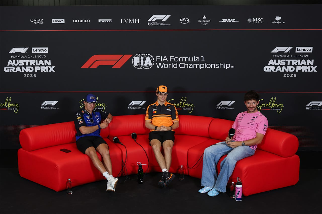 F1オーストリアGP 記者会見 PART1：モナコ裁定や開発競争について3人が語る