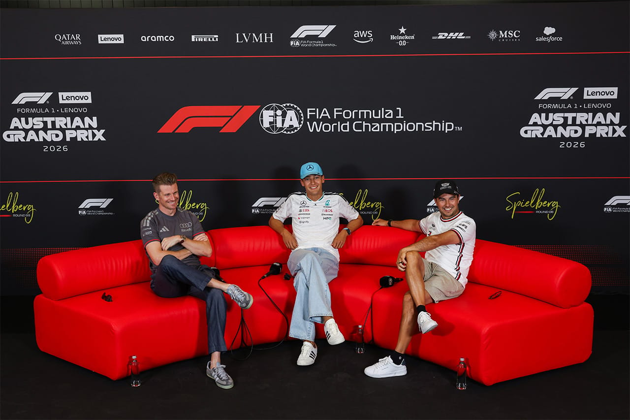 F1オーストリアGP 記者会見 PART2：ラッセルがフェラーリの躍進を警戒