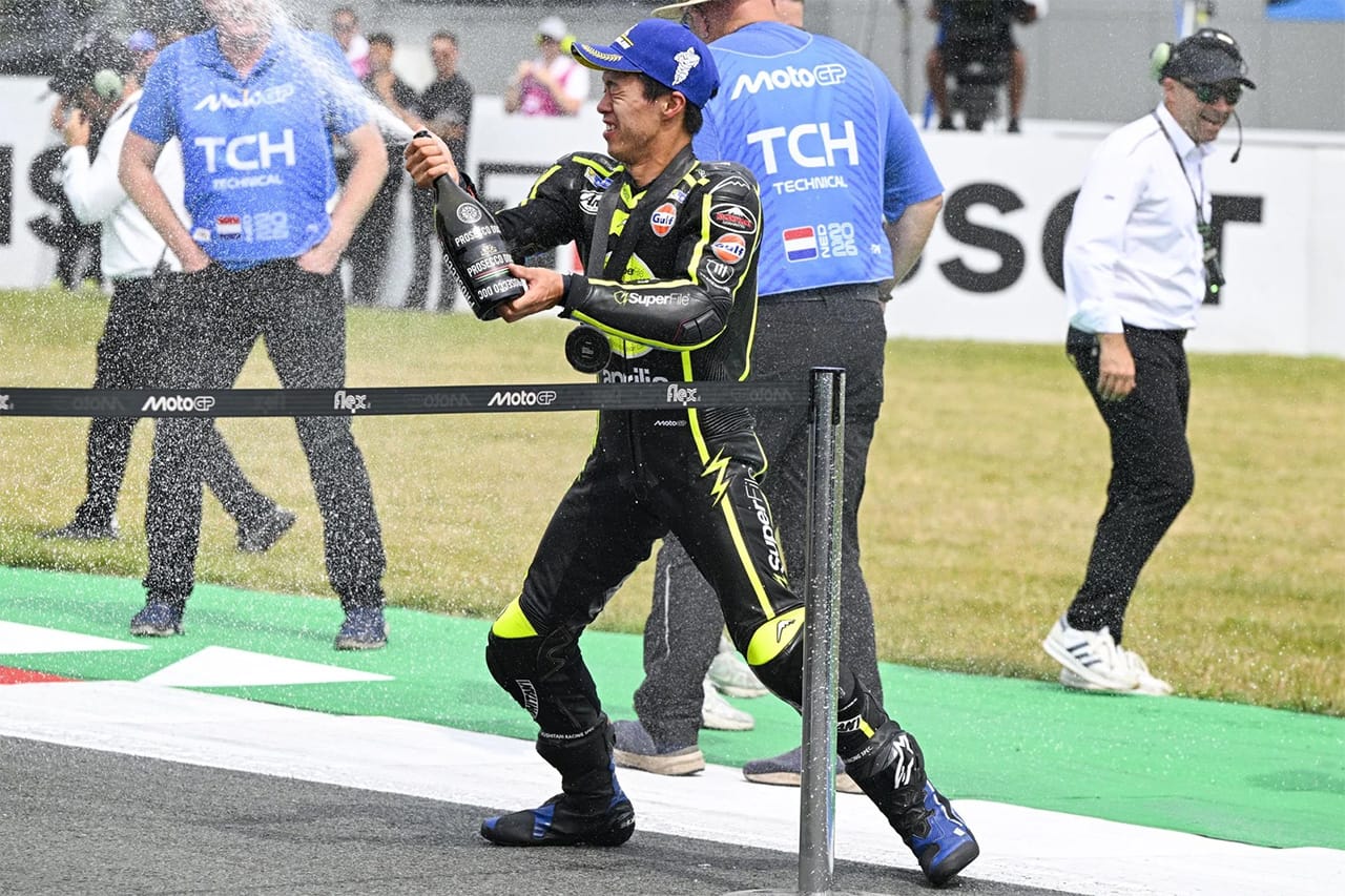 小椋藍 MotoGP初スプリント優勝へ課題明確「最初の数周を改善すれば勝てる」
