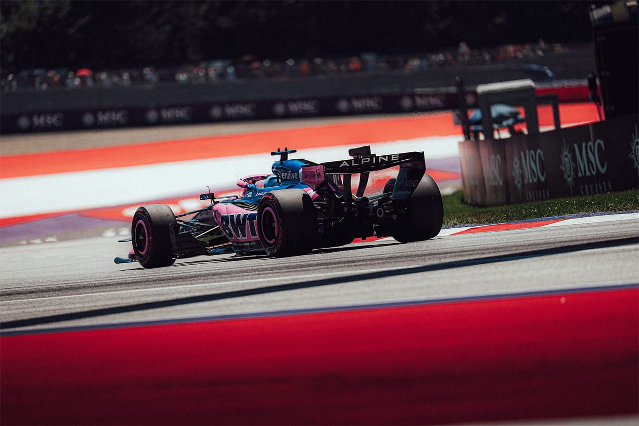 アルピーヌF1 オーストリア予選に落胆「結果には満足できない」
