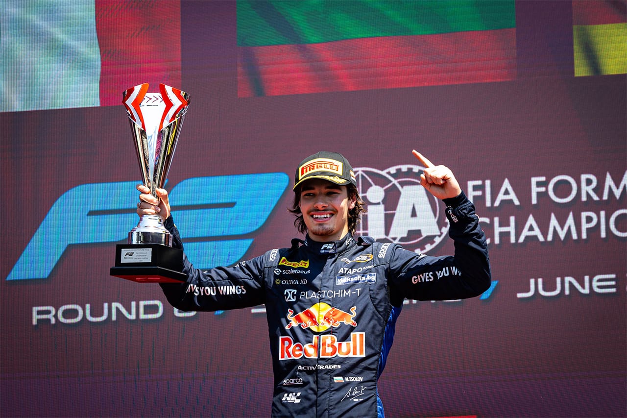 ニコラ・ツォロフ レッドブルの本拠地でF2優勝「大きな意味がある」
