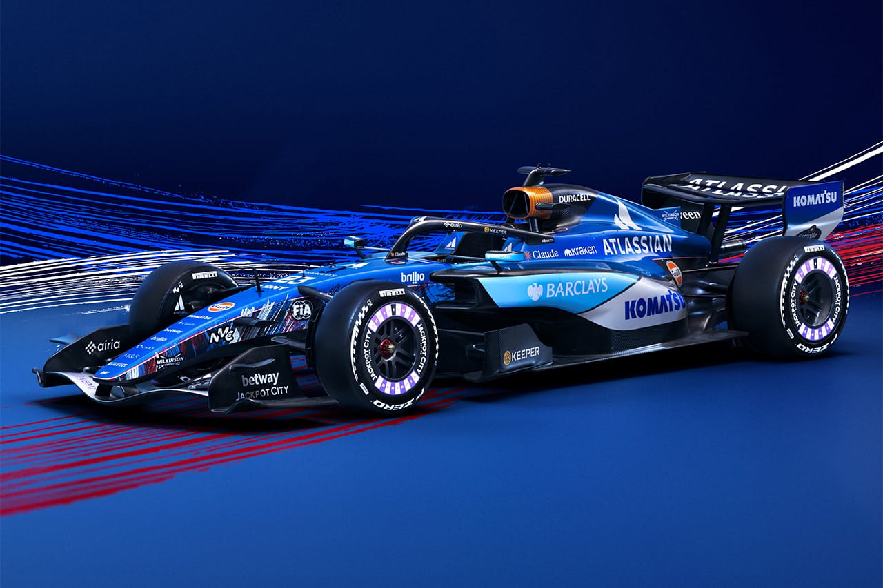 ウィリアムズF1 イギリスGPでユニオンジャックの特別カラーリング