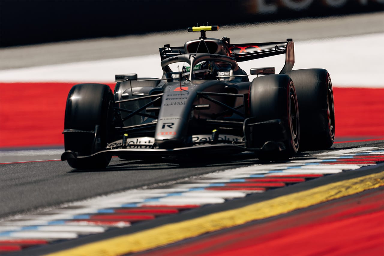 アウディF1 イギリスGPで上位進出へ「結果につなげることが目標」