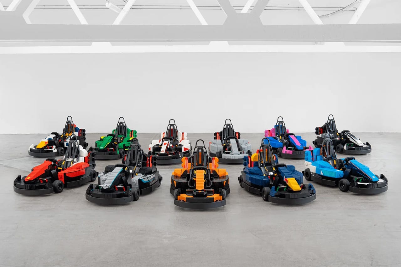 レゴ製F1マシンがシルバーストン再登場 ドライバー全22人に専用車両を用意