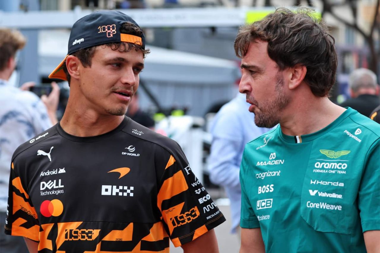 ランド・ノリス アロンソの“資金力疑惑”を一蹴「F1ドライバーは話しすぎ」