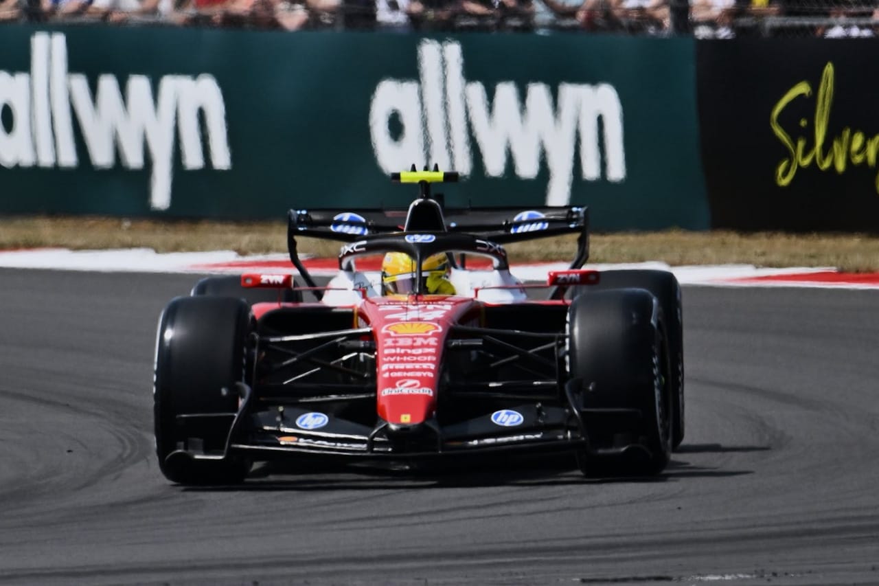 ルイス・ハミルトン 母国F1イギリスGPでFP1最速 フェラーリが好発進