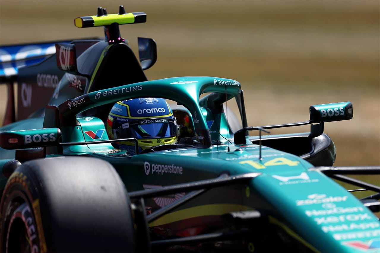 アストンマーティンF1 母国シルバーストンで苦戦 キャデラックに1.2秒差の屈辱