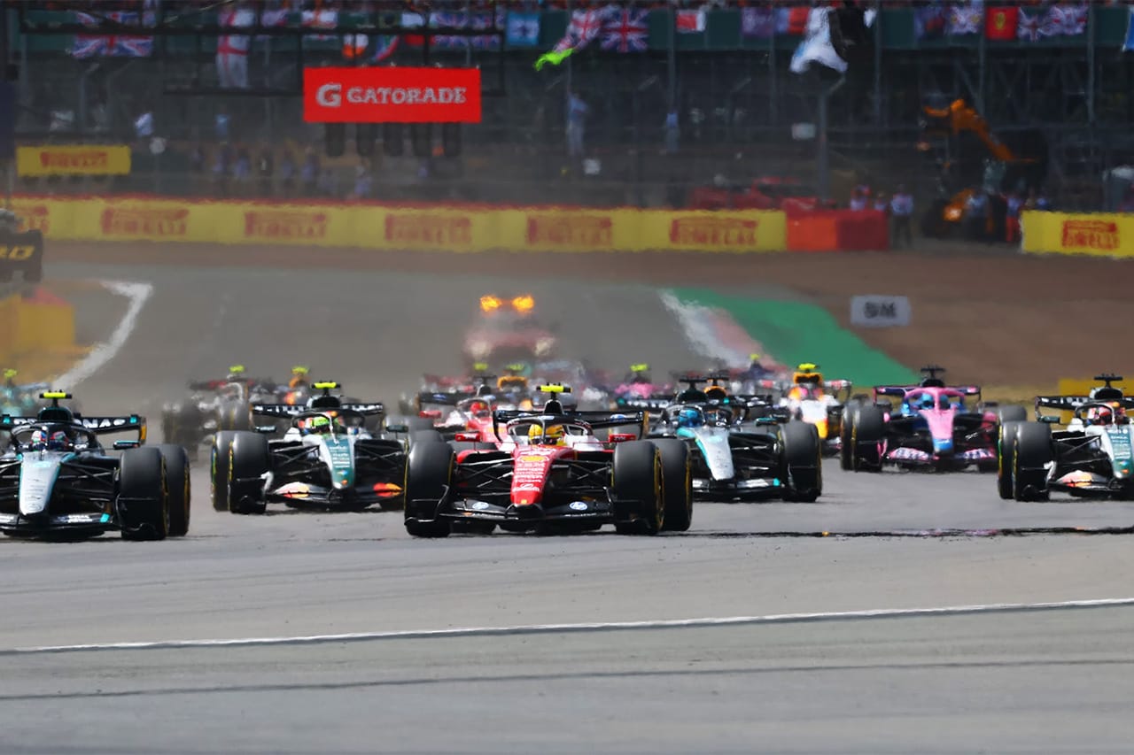 F1イギリスGP スプリント 結果・タイムシート：アントネッリ優勝