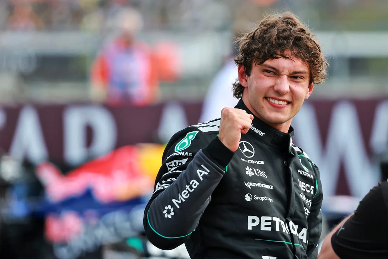 キミ・アントネッリ F1イギリスGPで圧巻ポール「先頭アタックはストレスだった」