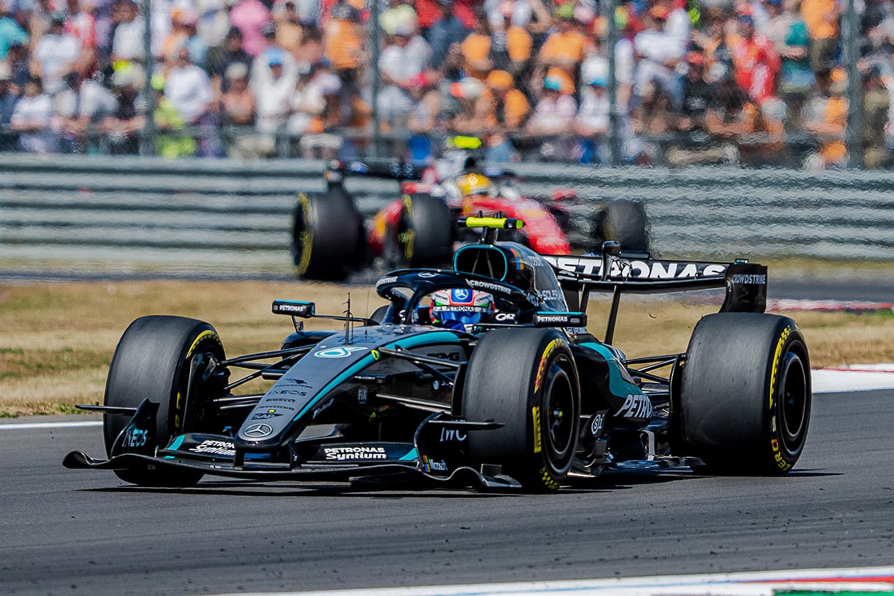 F1イギリスGP ピレリ決勝展望「1ストップ戦略が約13秒速い」