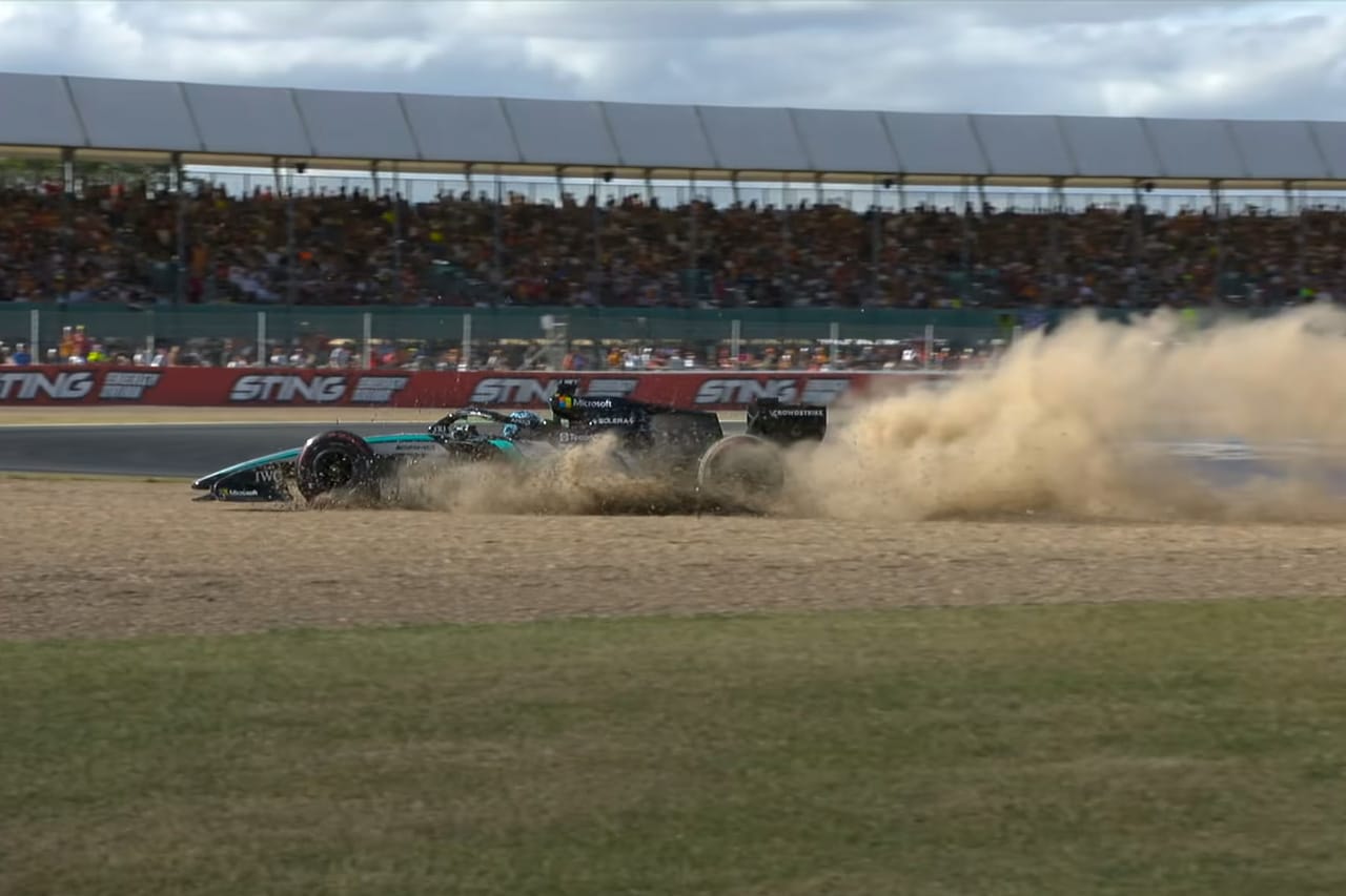 F1イギリスGP予選Q1：ハジャーが最速通過 ラッセルはコースオフから突破