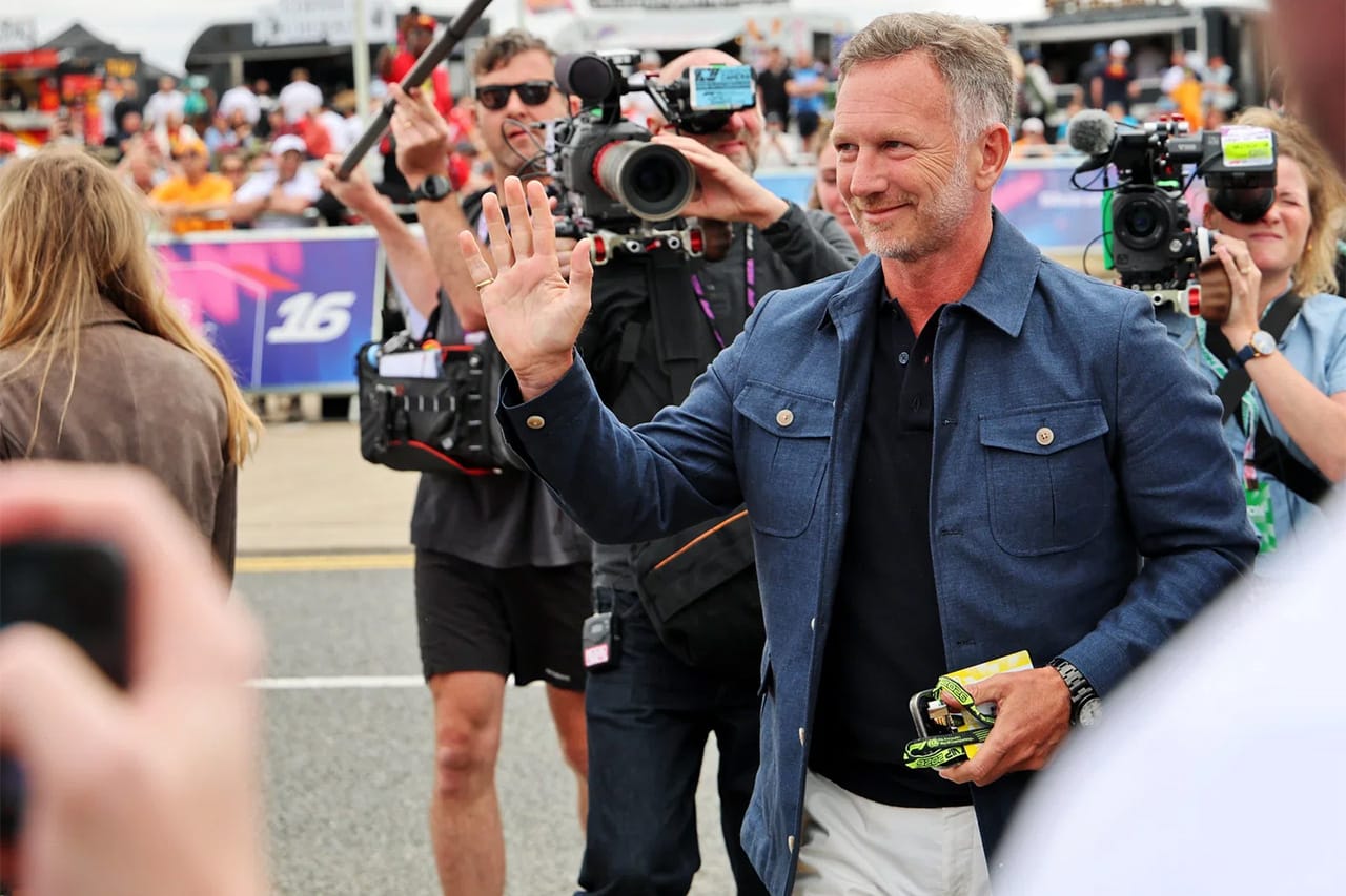 クリスチャン・ホーナー アストンマーティンF1加入説再燃 ニューウェイと抱擁