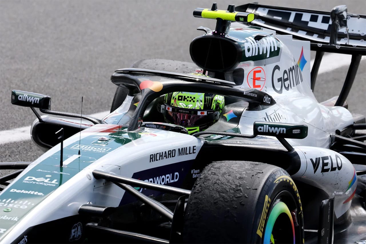 ランド・ノリス「ピットで勝てない？」 F1イギリスGP“シューマッハ再現”ジョーク