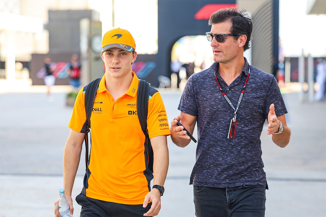 オスカー・ピアストリにアウディF1移籍説浮上 ウェバーが交渉と報道