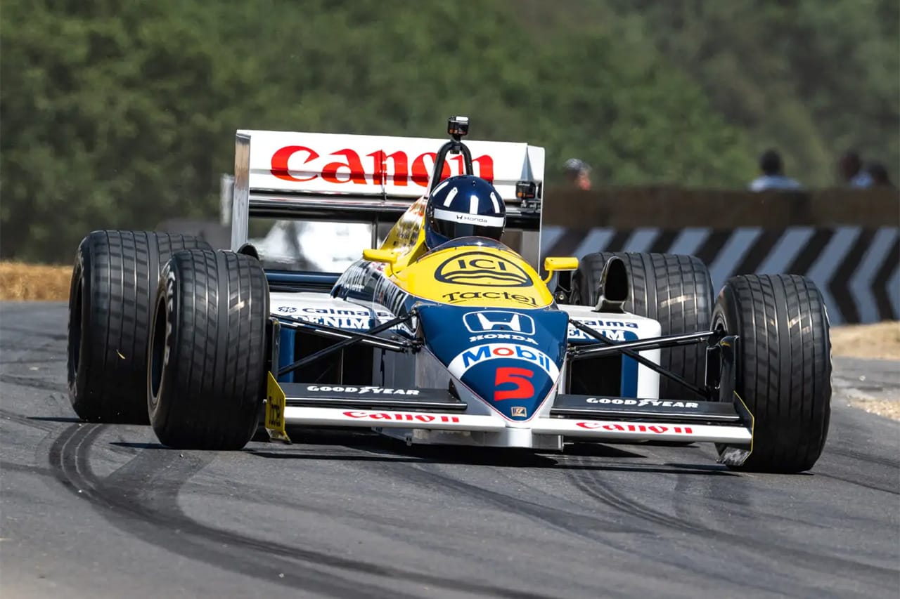 ホンダF1 初コンストラクターズ王座40周年 名車FW11がグッドウッドで復活走行