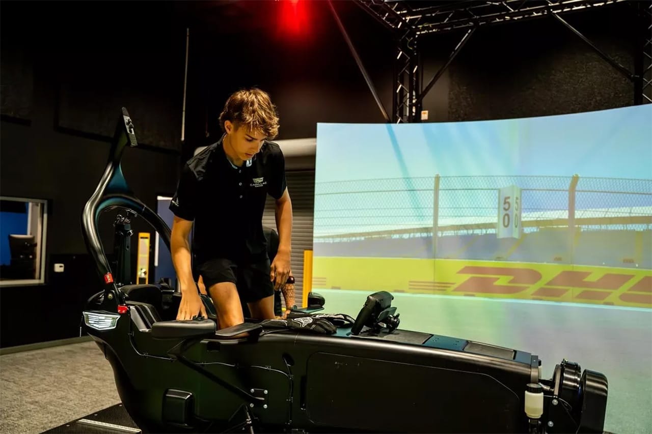 キャデラックF1を支える16歳の逸材 シミュレーター開発で重要な役割
