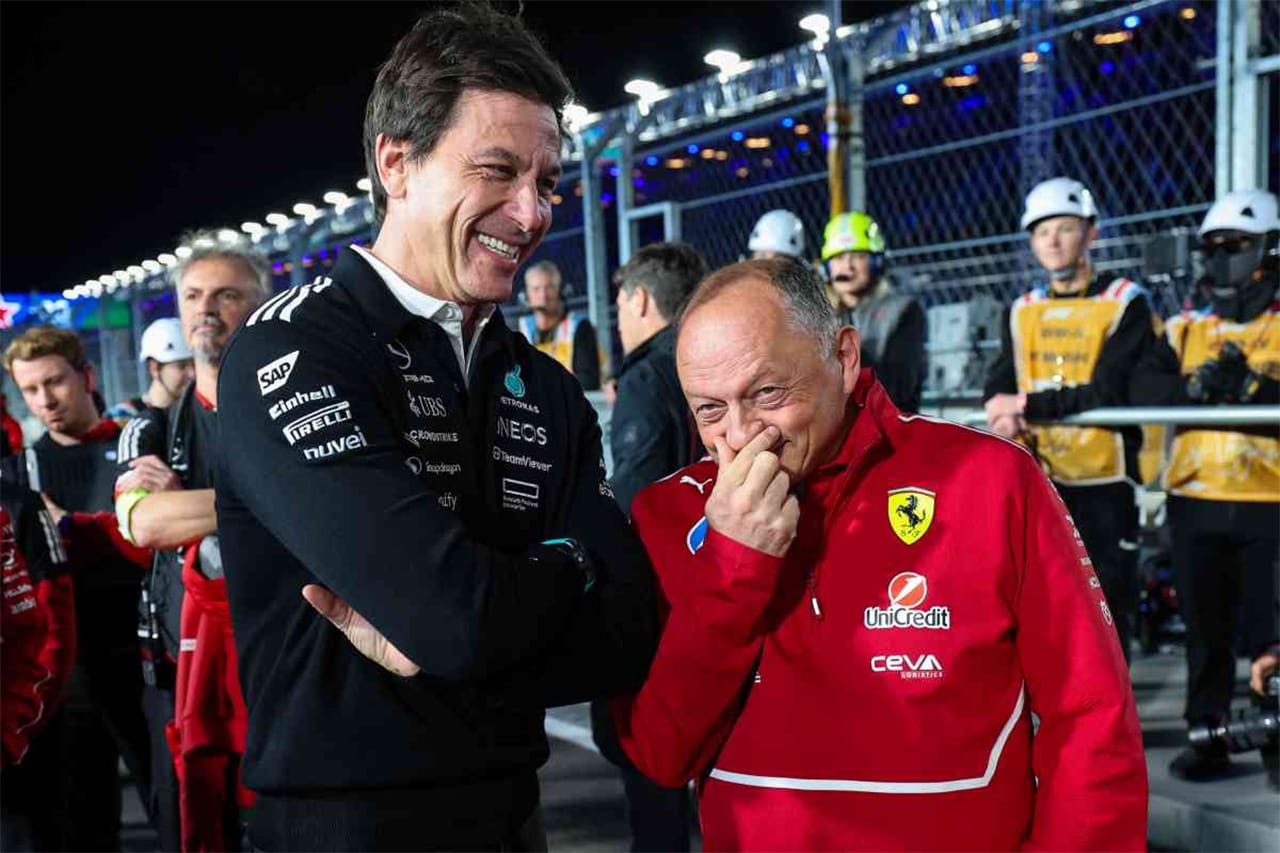 フェラーリF1代表バスールの意外な素顔 トト・ヴォルフが結婚式の珍事件を暴露