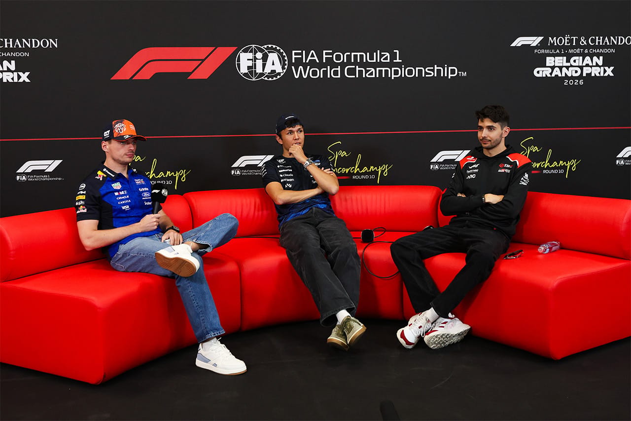 F1ベルギーGP 記者会見 PART1:フェルスタッペン「僕の側から話すことは何もない」