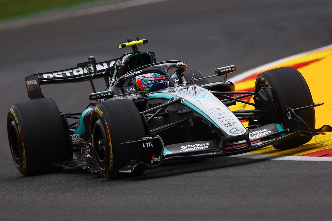 F1ベルギーGP FP2：アントネッリ最速 ガスリー大クラッシュやラッセル不振