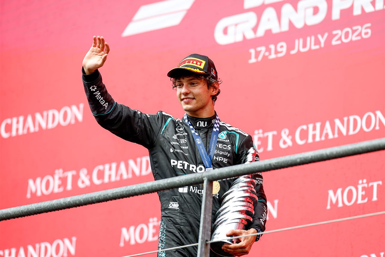 キミ・アントネッリ F1ベルギーGP優勝「勢いはずっとあった」