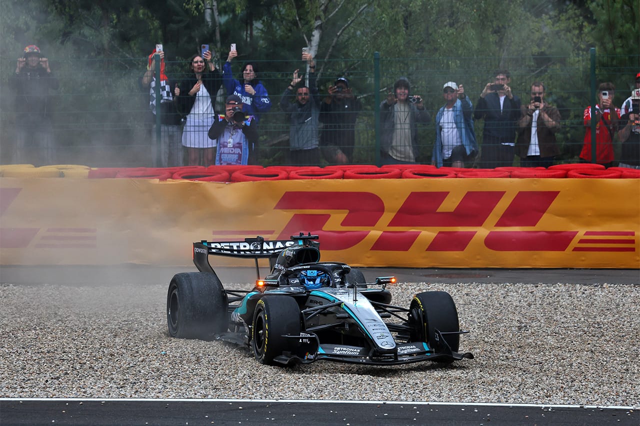 ジョージ・ラッセル メルセデスF1のバッテリートラブルを非難「危険だった」
