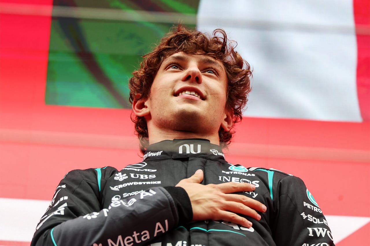 2026年のF1世界選手権 ベルギーGP アンドレア・キミ・アントネッリ