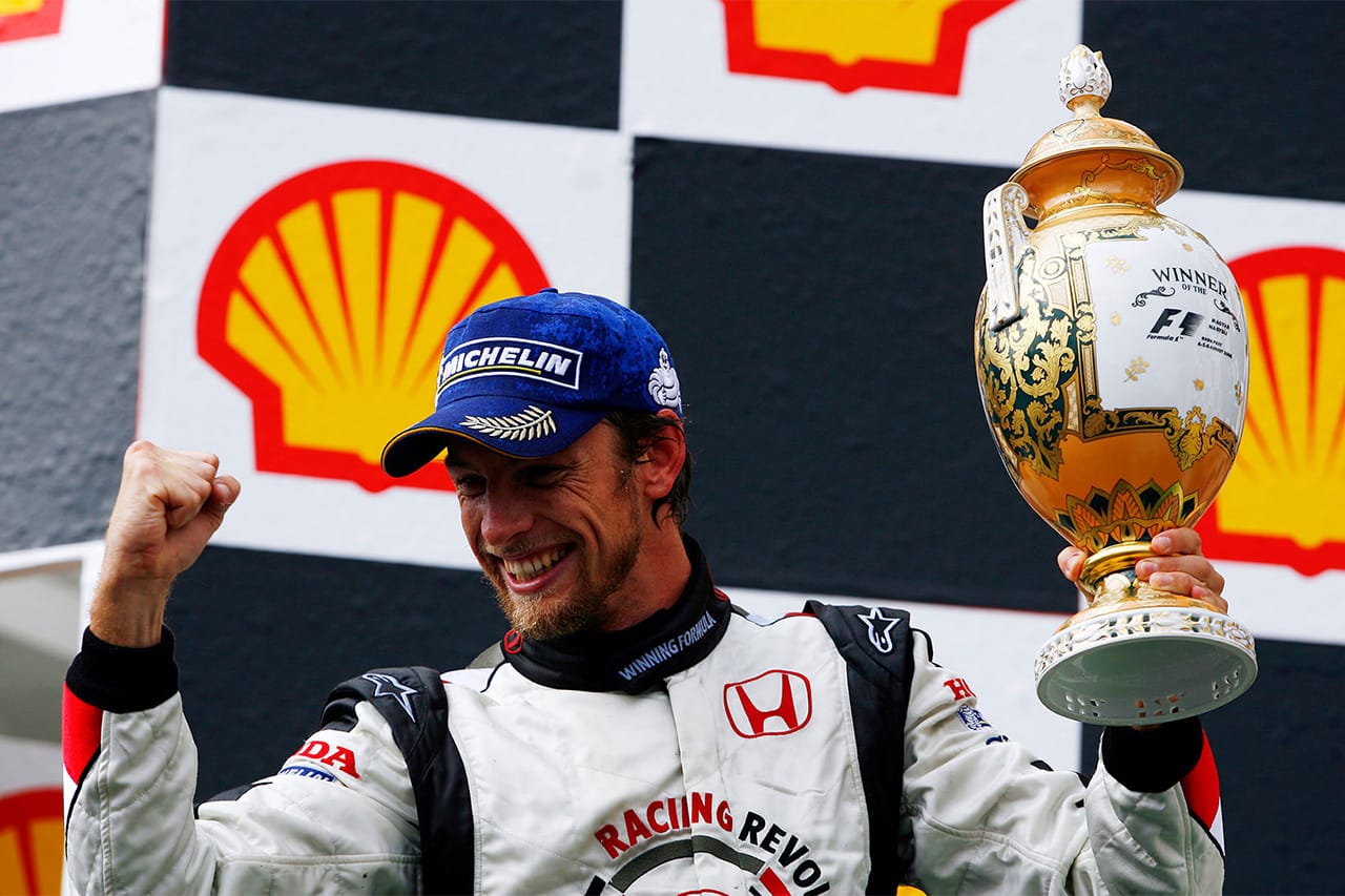 ジェンソン・バトン F1初勝利20周年「この時間が永遠に続いてほしいと思った」