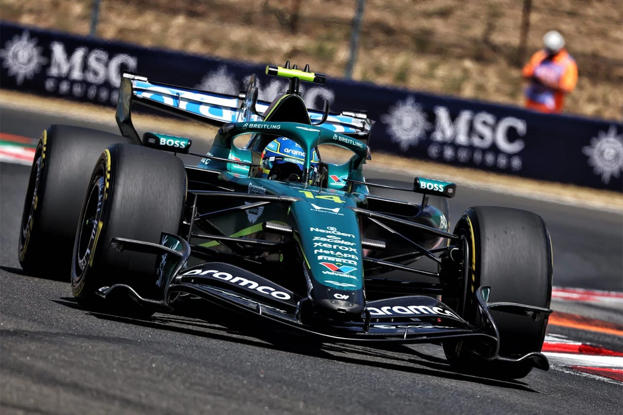 ベルギーGP アストンマーティン・コグニザント・フォーミュラワンチーム