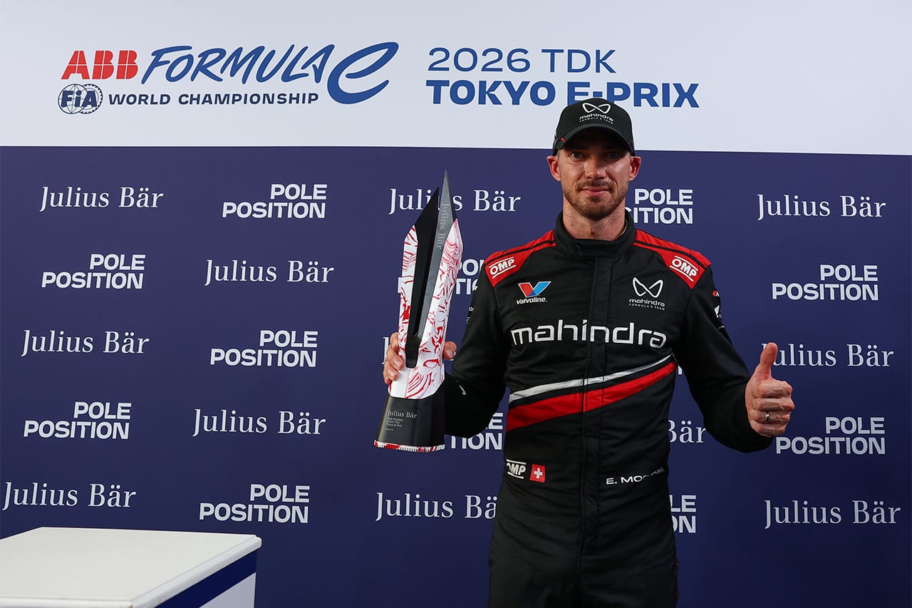 フォーミュラE：エルアルド・モルタラが東京E-Prix第2戦でポールポジション