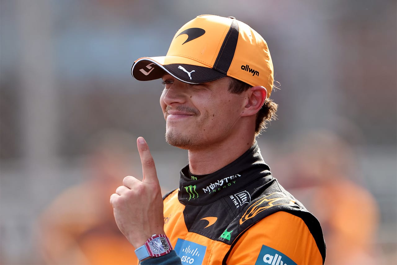 ランド・ノリス F1ハンガリーGPで今季初ポール「フェラーリ勢を倒せて驚いた」