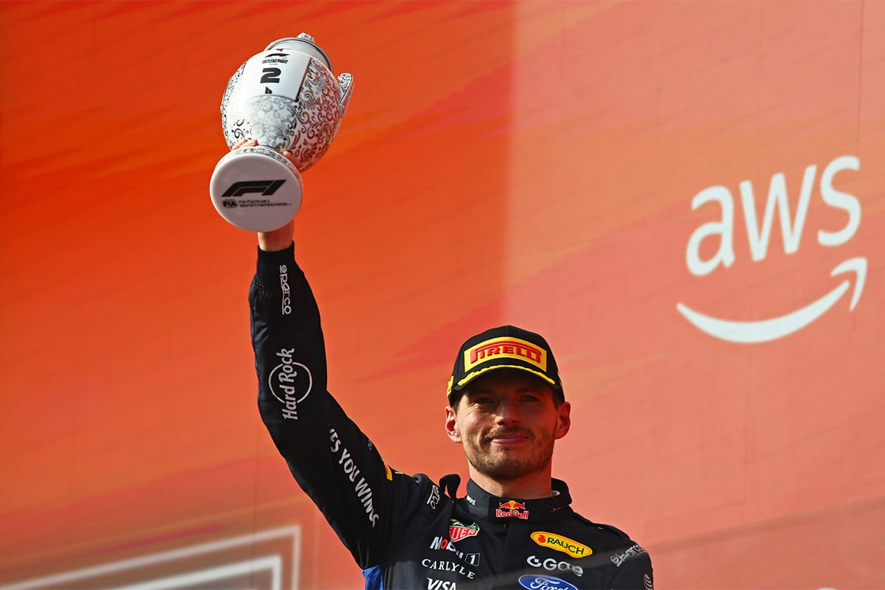 フェルスタッペン F1ハンガリーGP2位「どうして表彰台に立てたのか分からない」