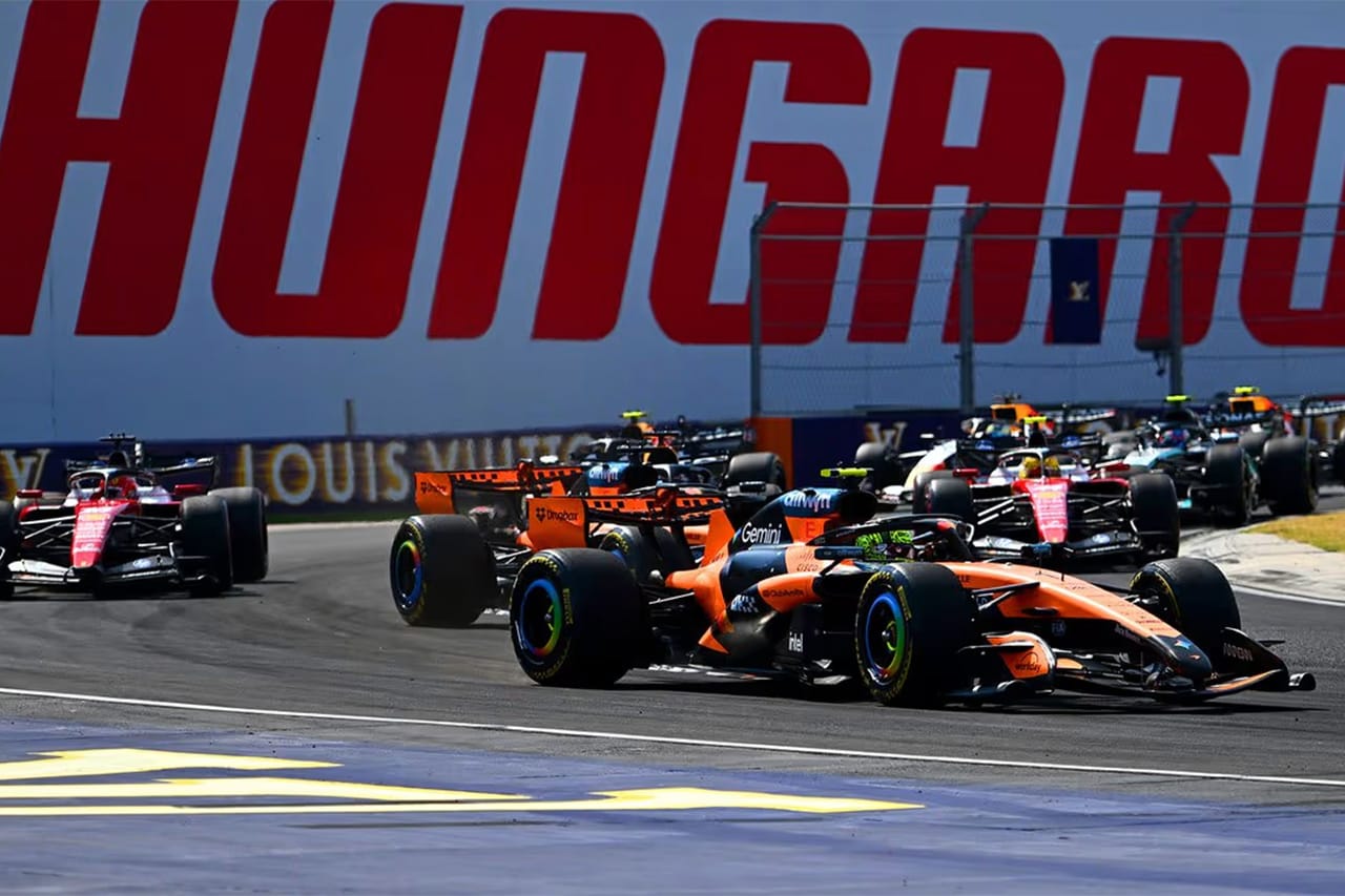 2026年F1ハンガリーGP 決勝ハイライト動画:ノリスが今季初優勝