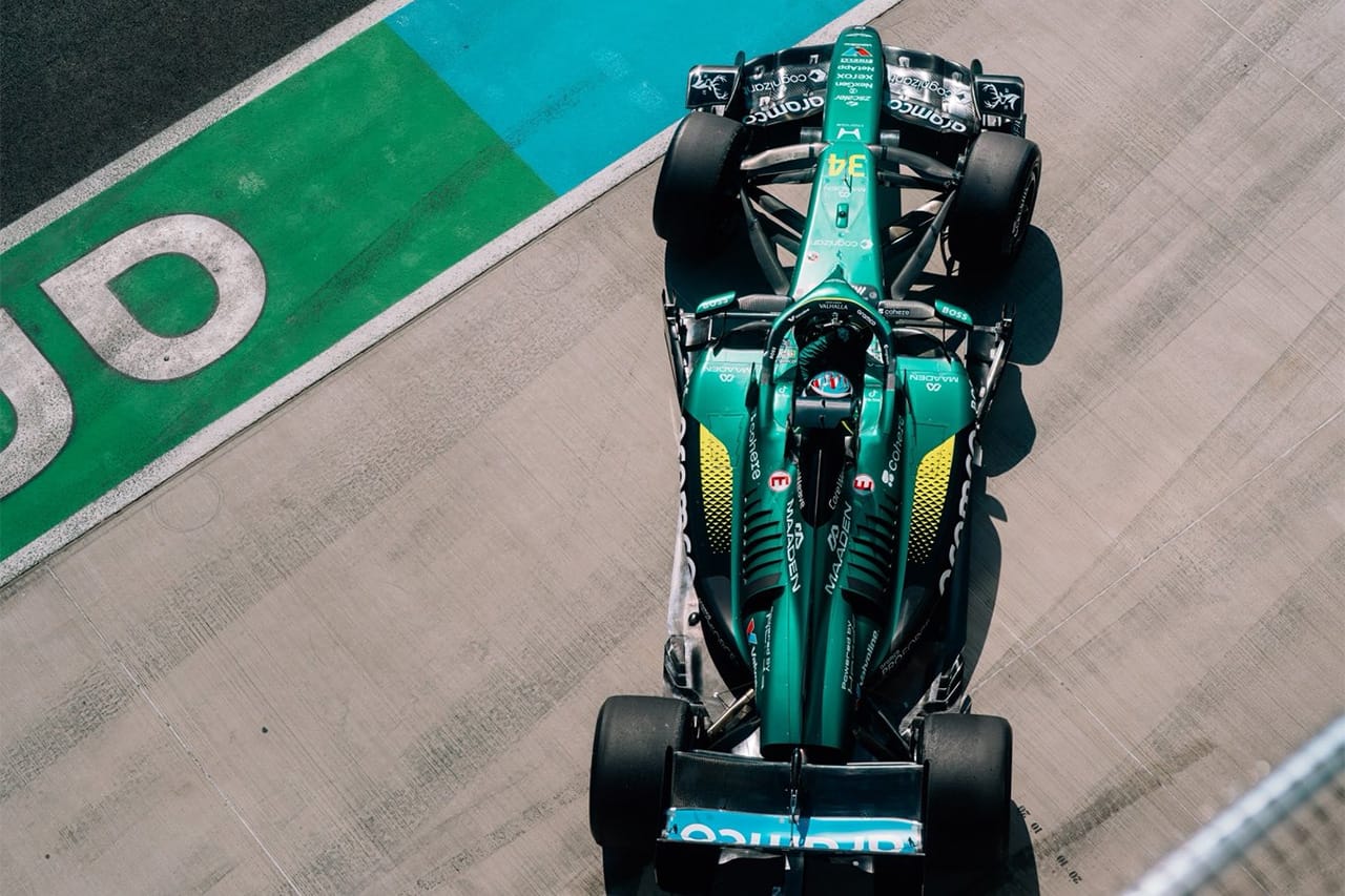 アストンマーティンF1 新型ホンダPUを初走行 フィルミングデーでテスト