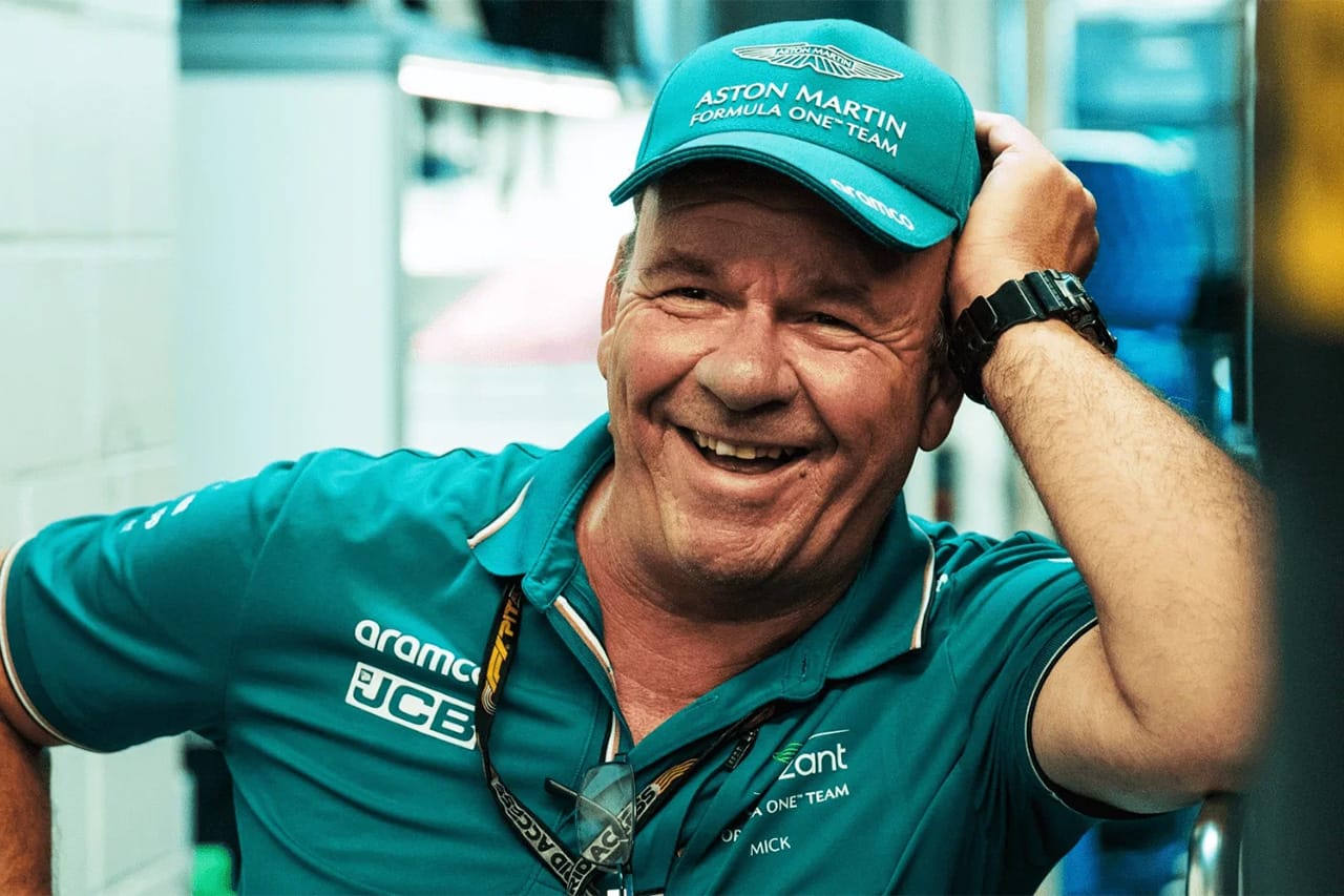 アストンマーティンF1 35年支えたタイヤ技術者ミック・ファーン氏を追悼