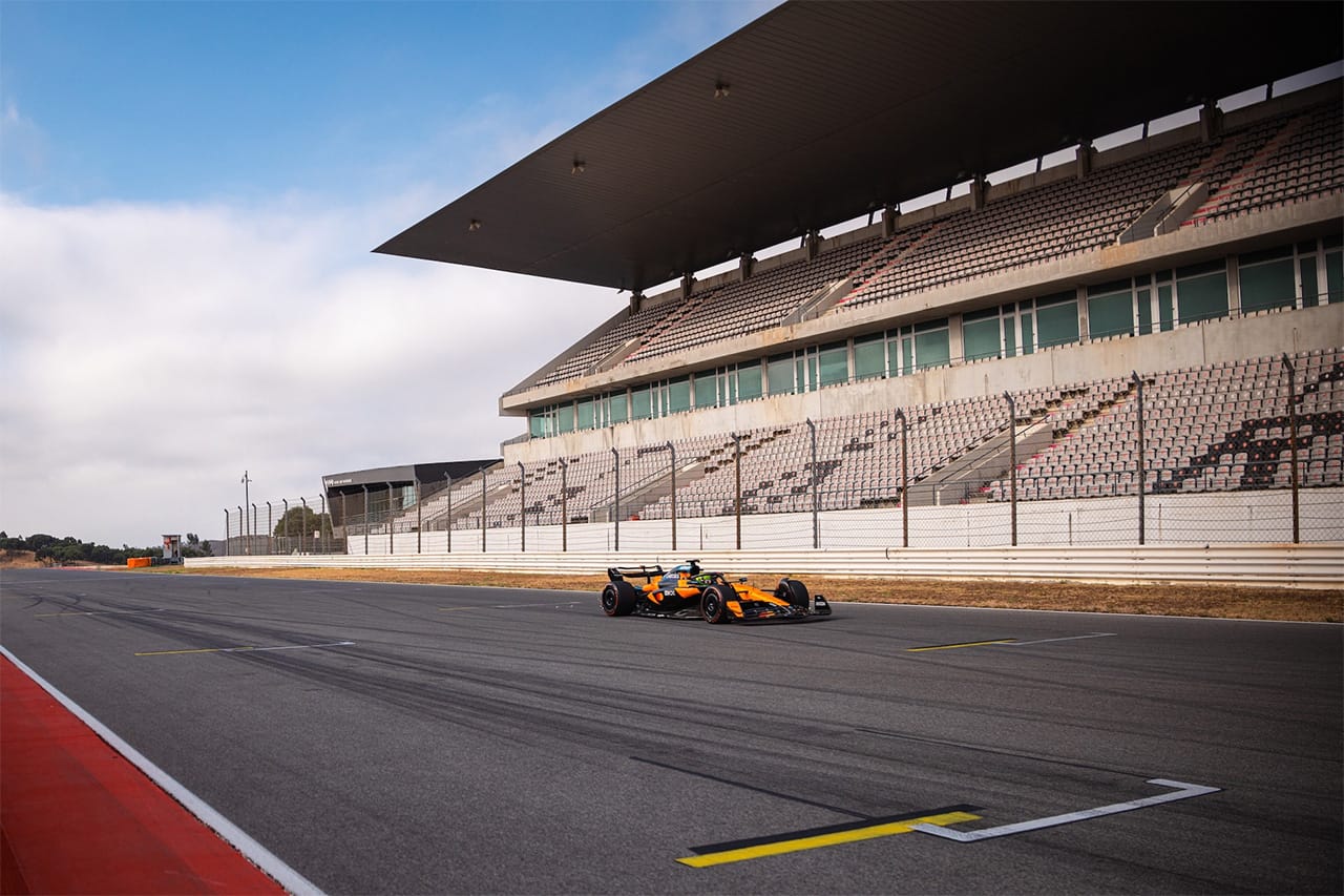 マクラーレンF1 ポルティマオでTPC実施 ノリスら3人がMCL60をテスト