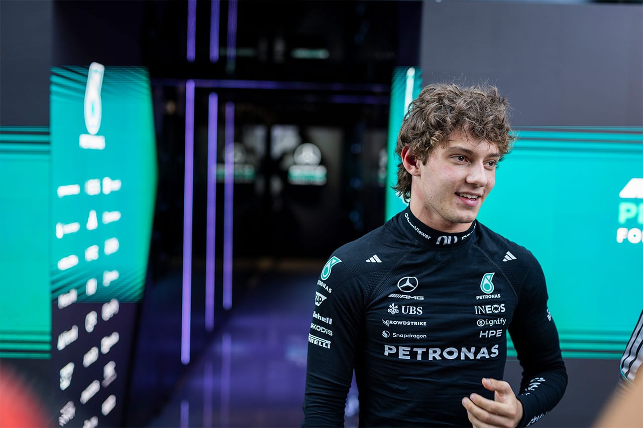 メルセデスF1代表 アントネッリ成長で「フェルスタッペン獲得はもう急務ではない」