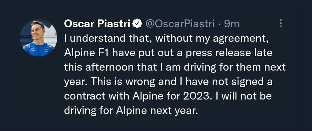 オスカー・ピアストリ