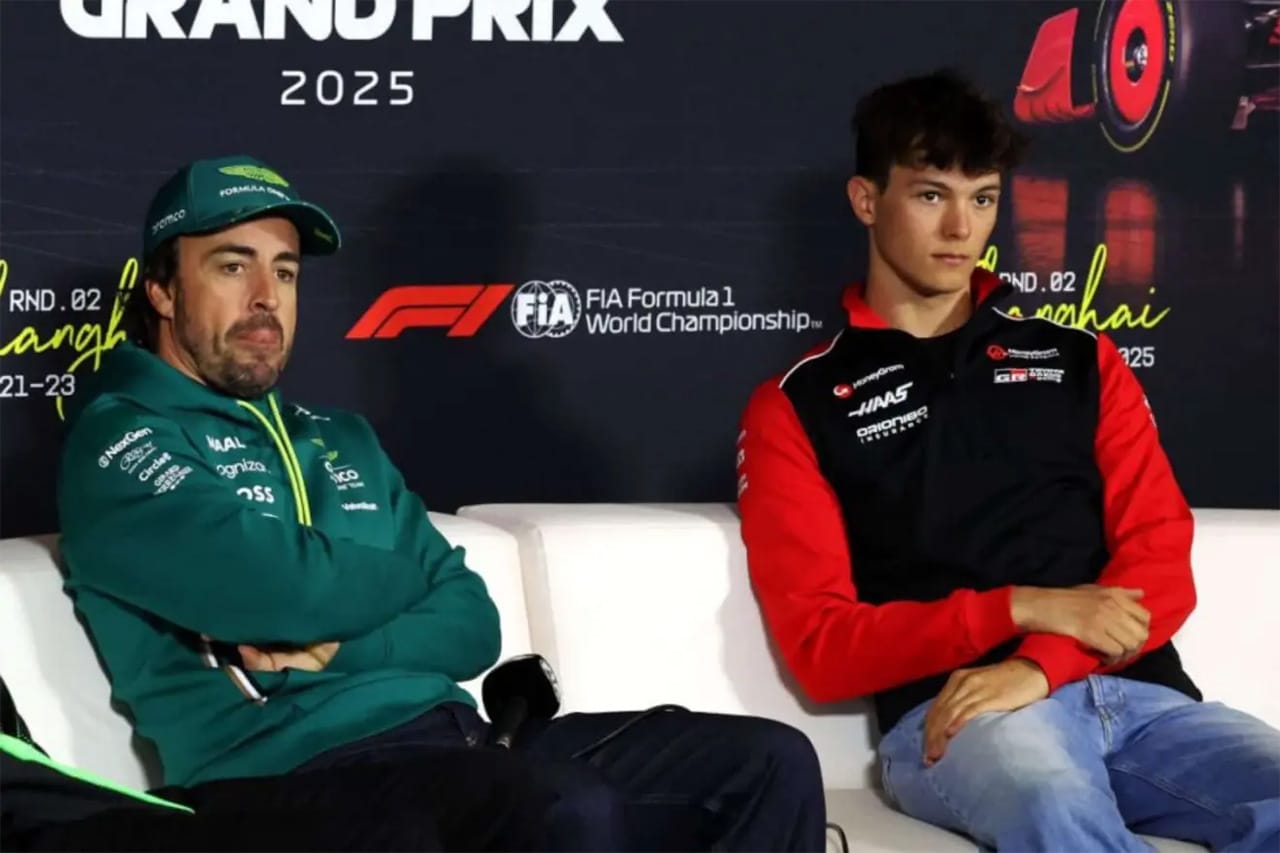 オリバー・ベアマン アストンマーティン・コグニザント・フォーミュラワンチーム
