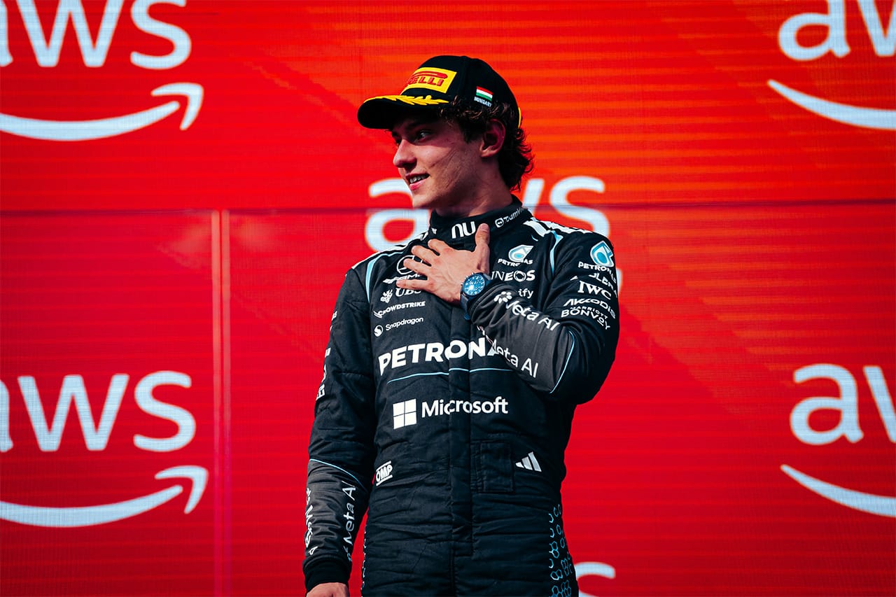 キミ・アントネッリ「ハミルトン移籍発表前にヴォルフ代表からF1昇格を告げられた」